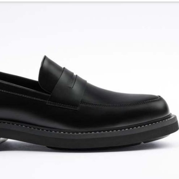 Spring and autumn men\'s new black loafers main image 4